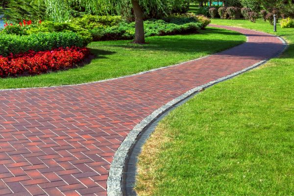 Brick Sidewalk Repair in Redding