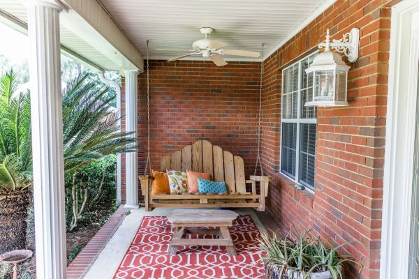 Porch Brick Repair in Redding