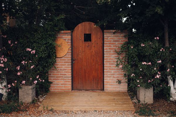 Brick Front Entrance Repair in Redding