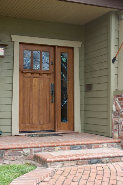 Front Porch Brick Repair in Redding