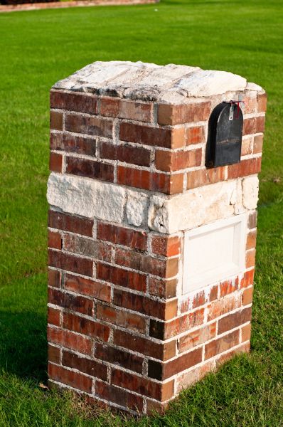 Brick Mailbox Installation in Redding