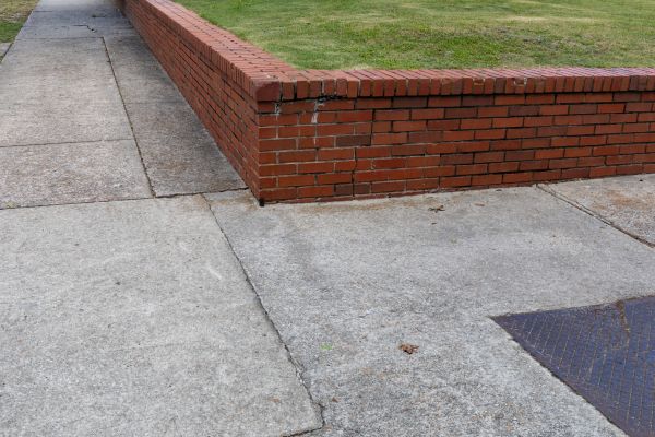 Brick Retaining Wall Repair in Redding